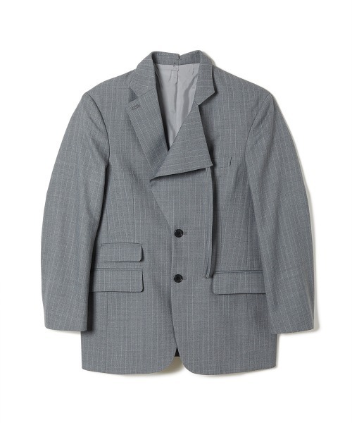 ジャケット テーラードジャケット 「soduk」standing collar jacket レディースの画像