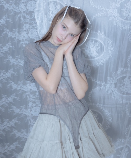 monepine lace body suit/レースボディスーツ レディース