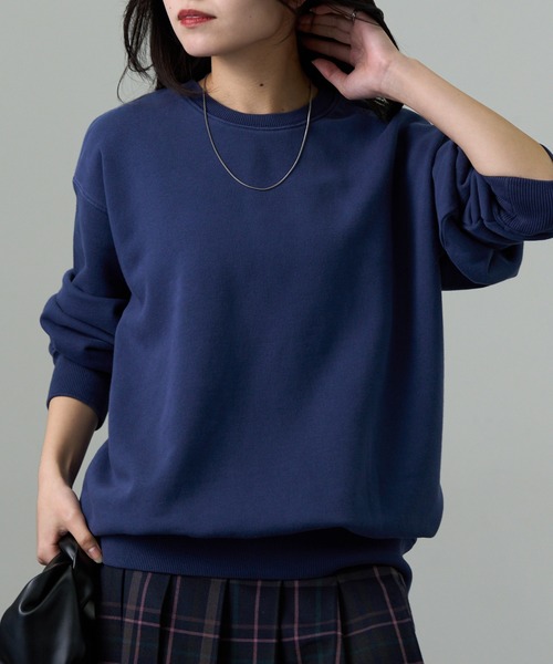 CROSS & STITCH トレーナー スウェット 「Cross＆Stitch」10オンス