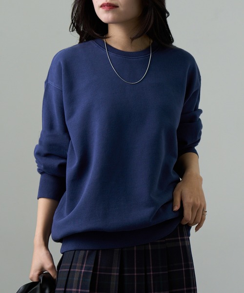 CROSS & STITCH トレーナー スウェット 「Cross＆Stitch」10オンス