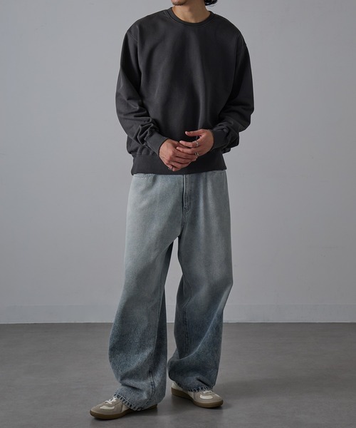 CROSS & STITCH トレーナー スウェット 「Cross＆Stitch」10オンス