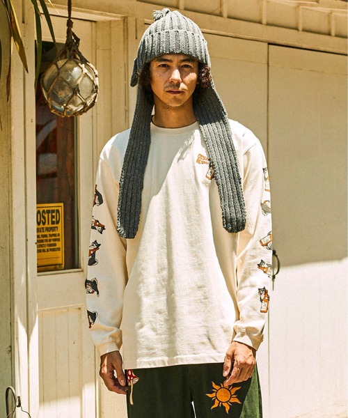 「go slow caravan」 ニットキャップ FREE ブラック レディース_画像5