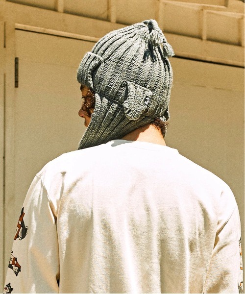 「go slow caravan」 ニットキャップ FREE ブラック レディース_画像6