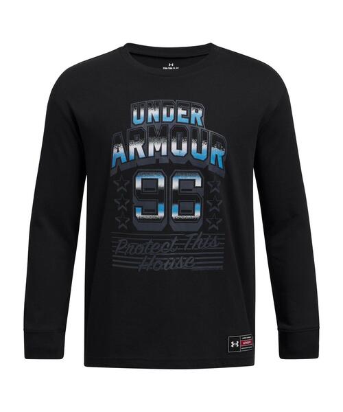 tシャツ UAカンファレンス チャンピオンズ ロゴ ロングスリーブ Tシャツ（ライフスタイル/キッズ） キッズ 子供服 男の子 女の子 | UNDER ARMOUR