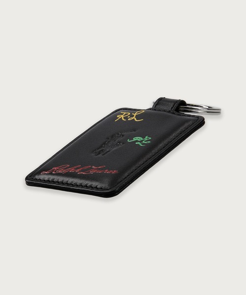 POLO ラルフローレン キーケース キーホルダー 新品 未使用品 POLO RALPH LAUREN キーケース マルチカラーロゴ キーホルダー