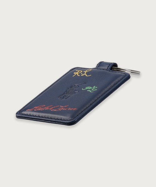 POLO RALPH LAUREN キーケース マルチカラーロゴ キーホルダー