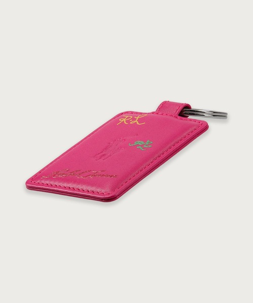 POLO ラルフローレン キーケース キーホルダー 新品 未使用品 POLO RALPH LAUREN キーケース マルチカラーロゴ キーホルダー