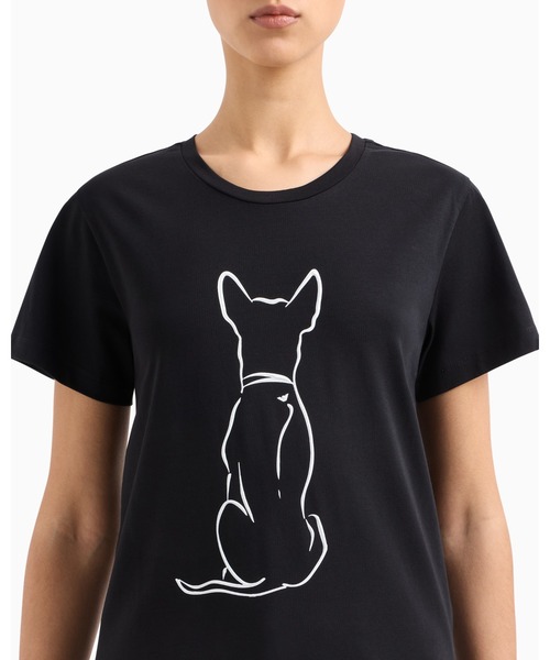 EMPORIO ARMANI tシャツ 「エンポリオ アルマーニ」We Love Dogs