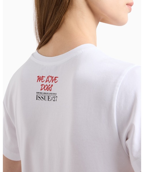 EMPORIO ARMANI tシャツ 「エンポリオ アルマーニ」We Love Dogs