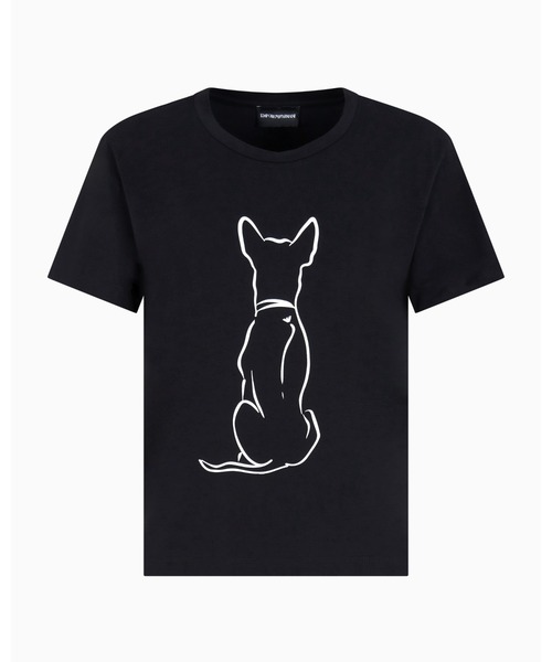 エンポリオアルマーニ/モスキーノ Tシャツ EMPORIO ARMANI tシャツ 「エンポリオ アルマーニ」We Love Dogs