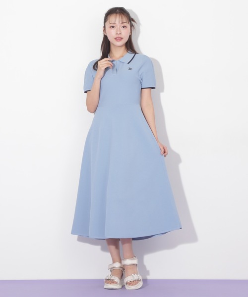JILL by JILL STUART ポロシャツワンピース JILL by STUART ワンピース 半袖ポロシャツワンピース