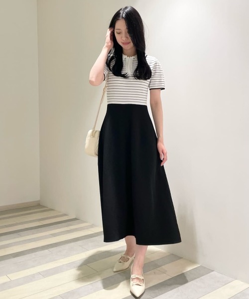 すぐ届く【JILL by JILL STUART】可愛い ポロシャツ ワンピース JILL by STUART ワンピース 半袖ポロシャツワンピース