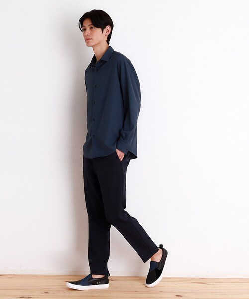 THE SHOP TK シューズ パネル切替スリッポン メンズ : ZOZOTOWN Yahoo 