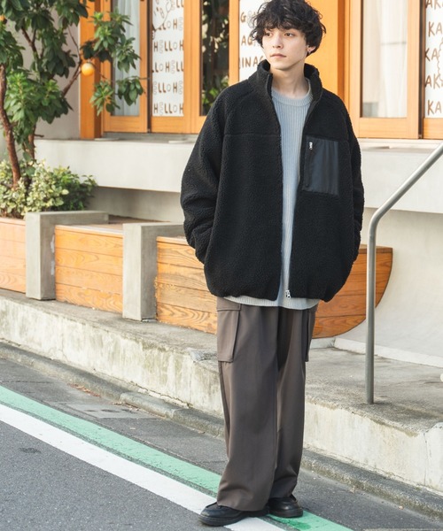 「WEGO」 ブルゾン MEDIUM ベージュ メンズ_画像3