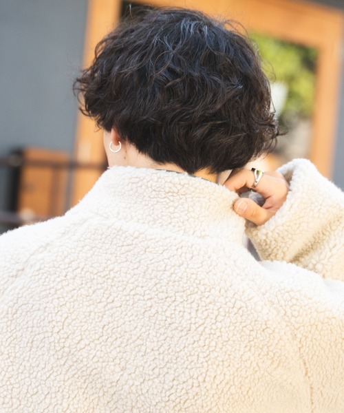 「WEGO」 ブルゾン MEDIUM ベージュ メンズ_画像8