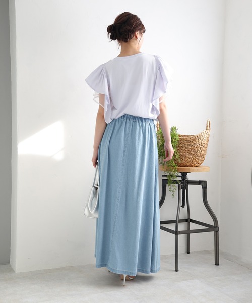 fifth tシャツ チュールフリルTシャツ レディース : ZOZOTOWN