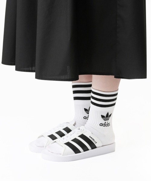 【adidas】GAZELLE BEACH W FTWR/CORE/FTWR 国内発送 adidas サンダル ADIDAS アディダス GAZELLE BEACH W ガゼル