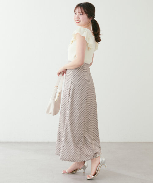 史上最も激安 natural couture 「canami」フリル袖ニット ワンピース ワンピース
