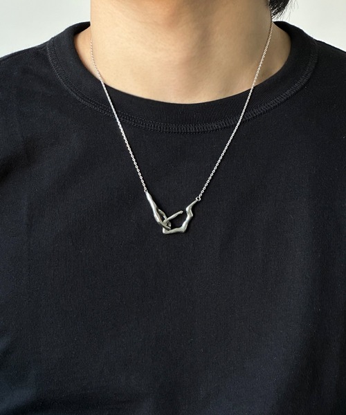 ネックレス 「silver925」HookChainNecklace(SHORT)/フックチェーンネックレス(ショート） レディース メンズ_11