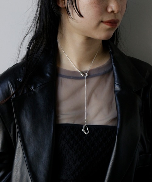 ネックレス 「silver925」HookChainNecklace(SHORT)/フックチェーンネックレス(ショート） レディース メンズ_16