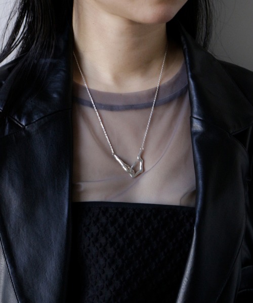 ネックレス 「silver925」HookChainNecklace(SHORT)/フックチェーンネックレス(ショート） レディース メンズ_14