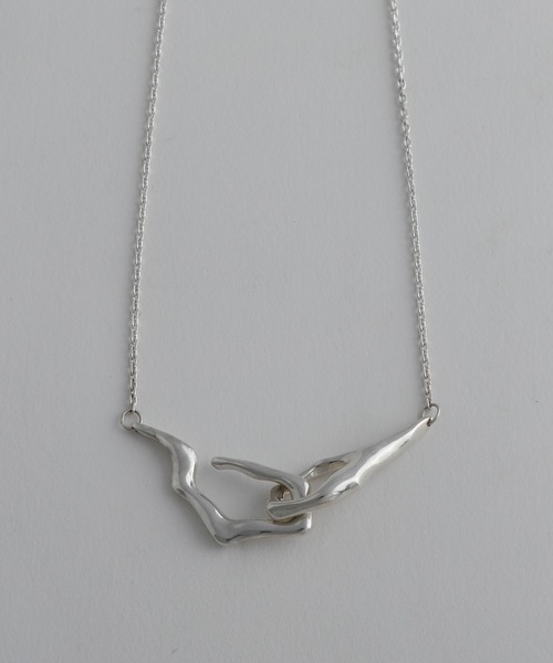 whoseA（フーシー） ネックレス 「silver925」HookChainNecklace(SHORT