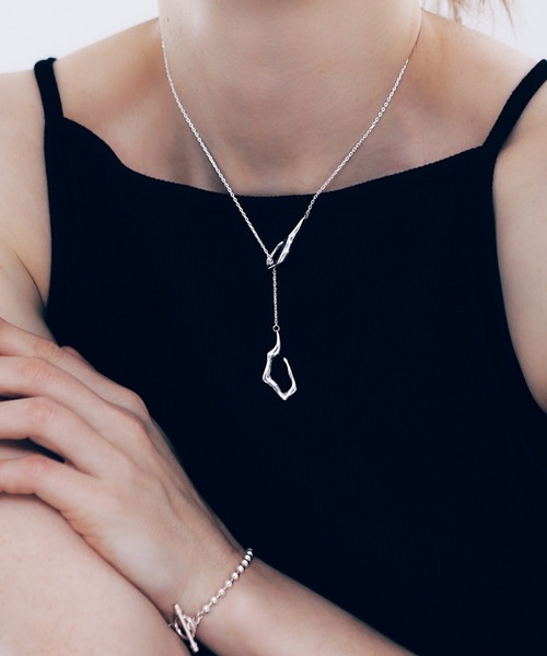 whoseA（フーシー） ネックレス 「silver925」HookChainNecklace(SHORT