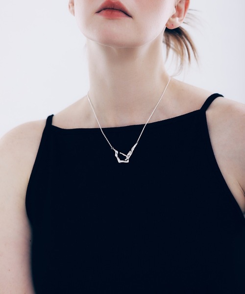 whoseA（フーシー） ネックレス 「silver925」HookChainNecklace(SHORT