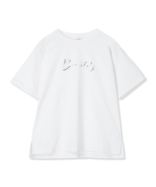 tシャツ キューピッドロゴ S/S Ｔシャツ レディース ZUCCa / S スタッズロゴT / Tシャツ(M black(26)): SALE| A-net