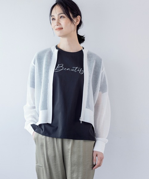 A/C DESIGN BY ALPHA CUBIC tシャツ 2025春夏「接触冷感・UV