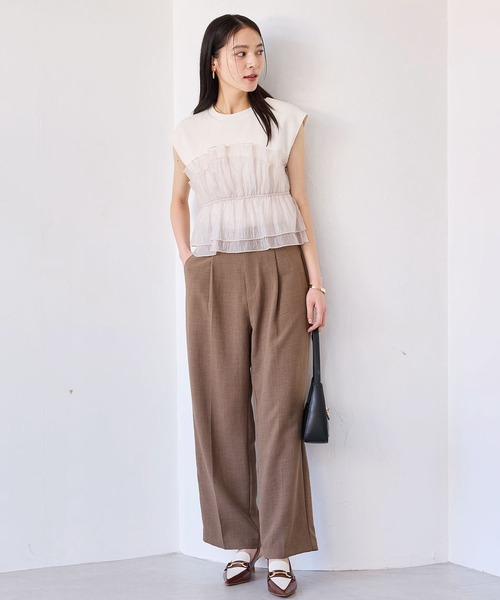 VIS tシャツ 旬なレイヤードスタイルが叶う！ビスチェドッキング