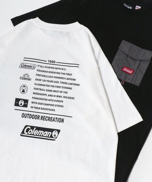 Coleman tシャツ 2025SS Coleman/コールマン オーバーサイズ