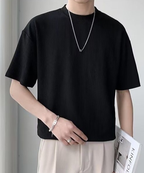 FreeZone tシャツ ポリエステルリブ編みTシャツ メンズ レディース