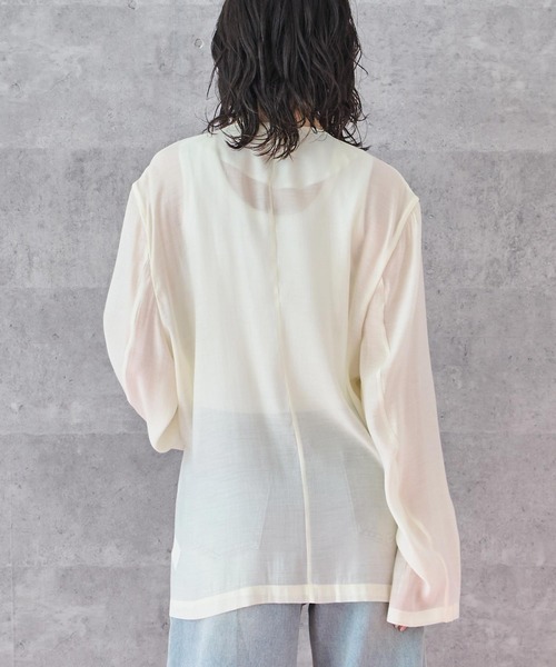 ANAP ジャケット ノーカラージャケット ノーカラー ダブルボタン