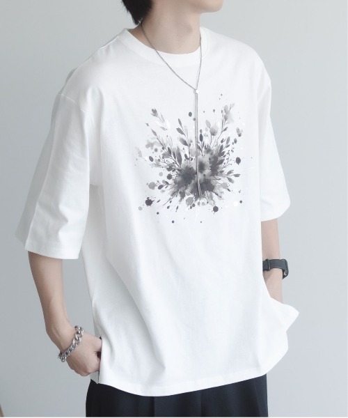 「epnok」 半袖Tシャツ MEDIUM ホワイト メンズ