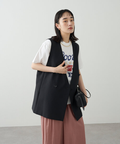 ベスト ジレ NITTO GUACHE ベスト レディース 楽天市場】 送料無料 ベスト レディース トップス 透かし編み