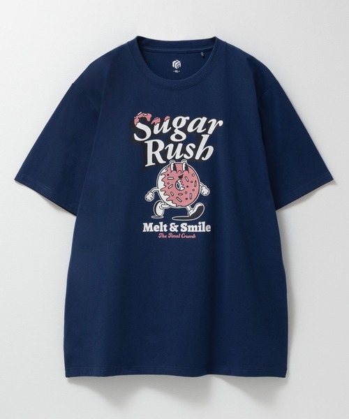 tシャツ T-GRAPHICS ファストフードキャラプリント半袖Tシャツ メンズ