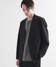 ジャケット ノーカラージャケット 「セットアップ対応」360度ストレッチノーカラージャケット メンズ｜ZOZOTOWN Yahoo!店