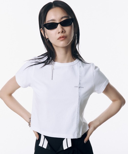 JOSE MOON tシャツ PIERCE MINIMUM LOGO TSHIRT/ピアスミニマム