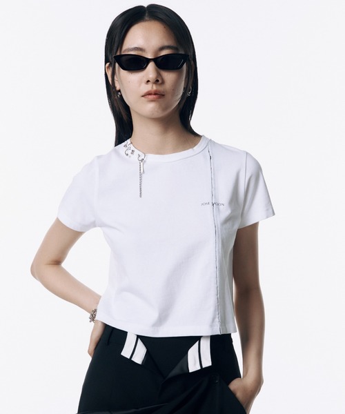 JOSE MOON tシャツ PIERCE MINIMUM LOGO TSHIRT/ピアスミニマム