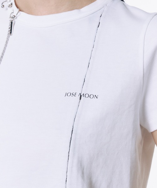 tシャツ PIERCE MINIMUM LOGO TSHIRT/ピアスミニマムロゴTシャツ レディースの画像