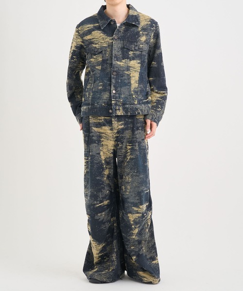 【TAAKK/ターク】DESIGN TROUSERS TAG（PORTER） ジーンズ 「TAAKK/ターク」DESIGN TROUSERS