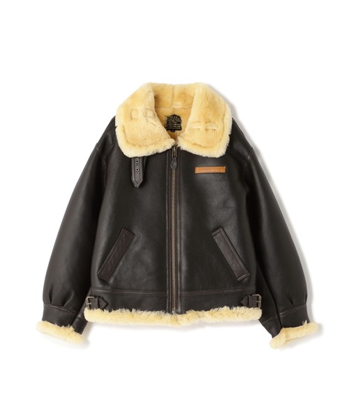 AVIREX（アヴィレックス） ムートンコート ボアコート 「WOMAN」B-3