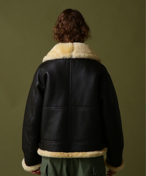 AVIREX（アヴィレックス） ムートンコート ボアコート 「WOMAN」B-3