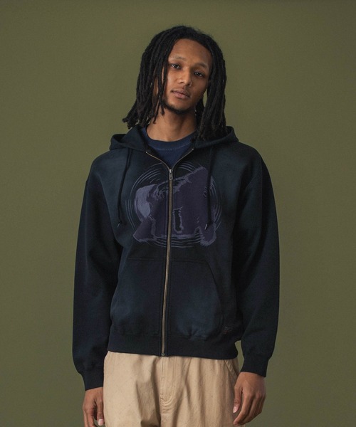 トップス Spray Processing Oversized Hoodie Spray Processing Oversized Hoodie