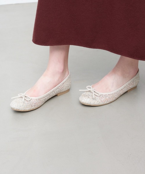 Launa lea バレエシューズ パンプス 「25秋冬」ラウンドトゥ