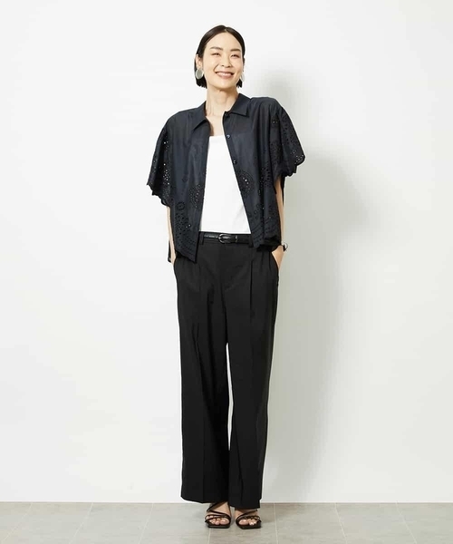 MICHEL KLEIN（ミッシェルクラン） チノパン チノワイドパンツ