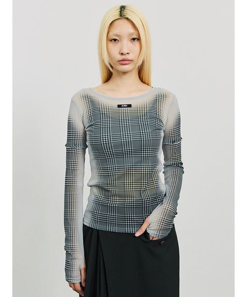 sorin シアーシャツ　ベージュ 半袖Tシャツ new ⁡ □ シアー半袖オーバーシャツ ⁡ color : ivory / greige / dark