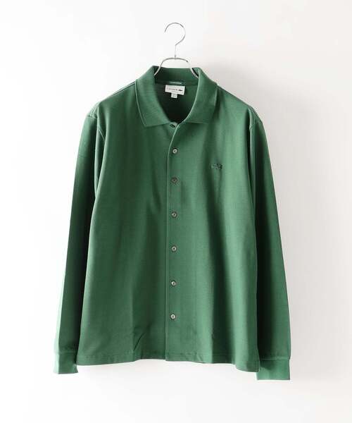 LACOSTE（ラコステ） tシャツ 別注 フルオープン ロングスリーブ