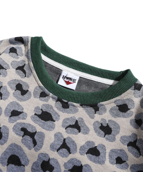 「HOOK」 長袖Tシャツ M グレー メンズ